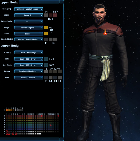 star trek online terran empire uniform